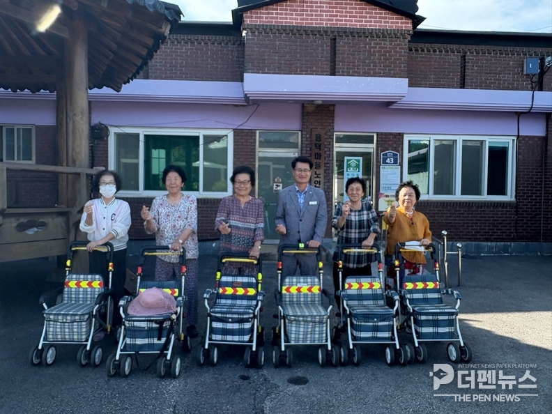 새벽·야간에도 어르신들이 안전하게 보행할 수 있도록 시범사업이 진행됐다.