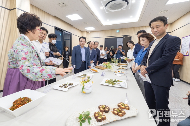 "고구마순으로 만든 창의 미식 20선! 전통과 현대가 만나는 익산 미식의 향연."