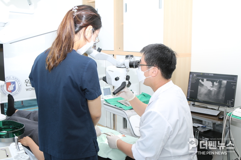 원광대학교 치과병원 내 지역장애인구강진료센터 진료실 전경. 장애인 진료에 최적화된 시설과 첨단 장비가 갖춰져 있다. (사진=익산시 제공)