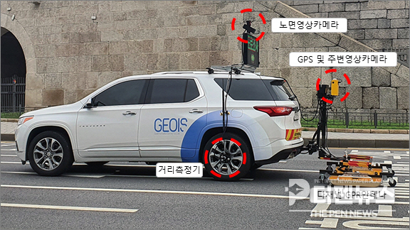 “도로 밑도 살펴봐야죠”… 익산시, GPR 장비로 지하 위험 요소 탐색 중 ⓒ익산시 제공