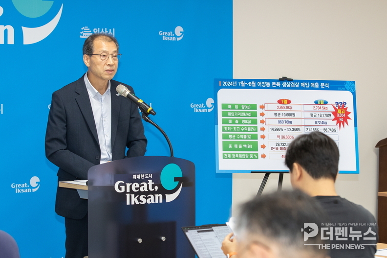 익산 어양동 로컬푸드직매장 전경. 해당 매장은 위탁 해지 후 직영 체제로 전환될 예정이다. ⓒ익산시 제공