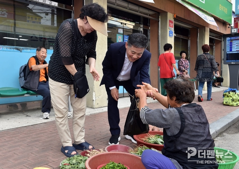 김제 전통시장에서 열린 동행축제 행사 모습. ⓒ김제시 제공