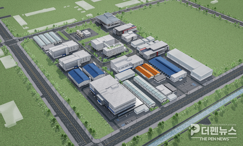 11월 6일 착공을 앞둔 새만금 스마트 수산가공종합단지 조감도. 군산시는 이 단지를 통해 글로벌 K-씨푸드 산업 거점으로 도약을 노리고 있다.